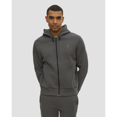 On Focus Tech Zip Hoodie šedá