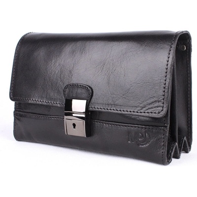 Marta Ponti Luxusní hladká kožená pánská etue no. 631černá – Hledejceny.cz