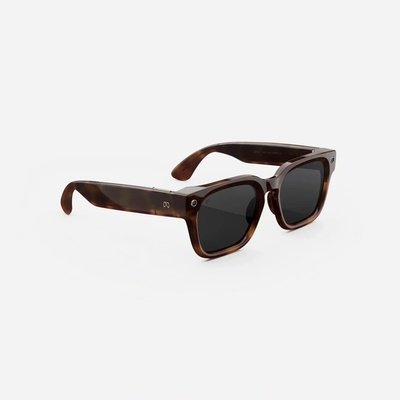 Meta Fury Smart Glasses – Mahogany, Clear to Grey Transitions