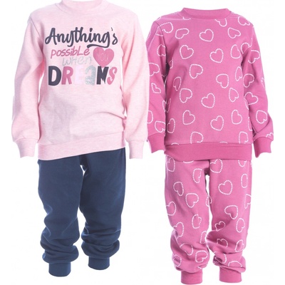 Joyce pyžamo DREAMS Růžová Růžová