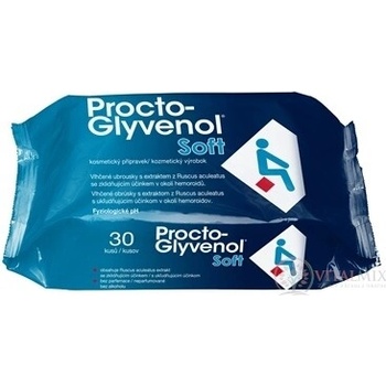 Procto-Glyvenol Soft - vlhčené ubrousky 30 ks
