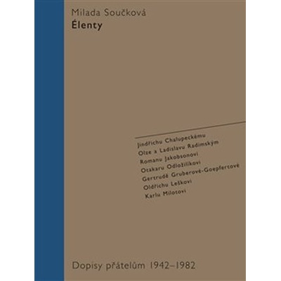 Élenty. Dopisy přátelům 1942 -1982 - Milada Součková