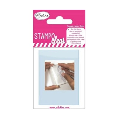 Stampo Clear, priehľadný blok 5x7 cm
