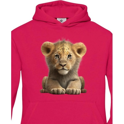 Dětská mikina Lvíče Purpurová