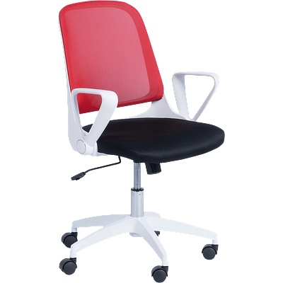 Bittel Работен офис стол КАРМЕН 7033 - червено - черен