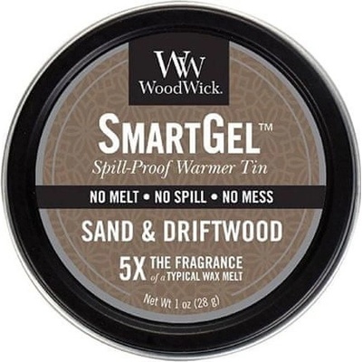 Woodwick Vonný gél Piesok a naplavené drevo 28 g