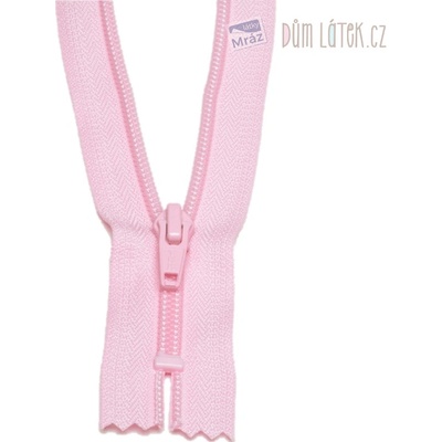 YKK Zips špirálový nedelitelný baby ružová 15 cm