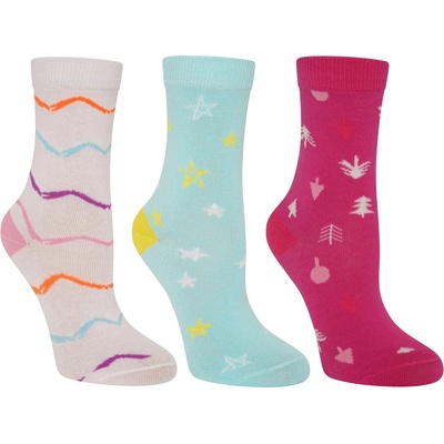 Dare 2b Чорапи Dare 2b Kids Curiosity Socks - ElecBlu/Lemn