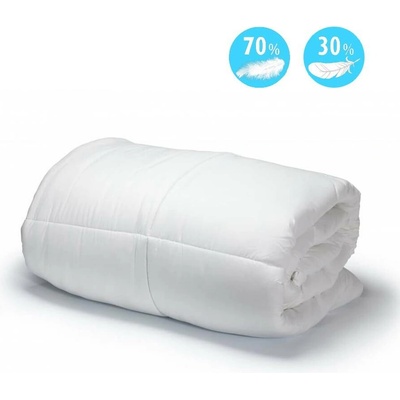 přikrývka péřová prošívaná přikrývka Comfort 350 g 90x135