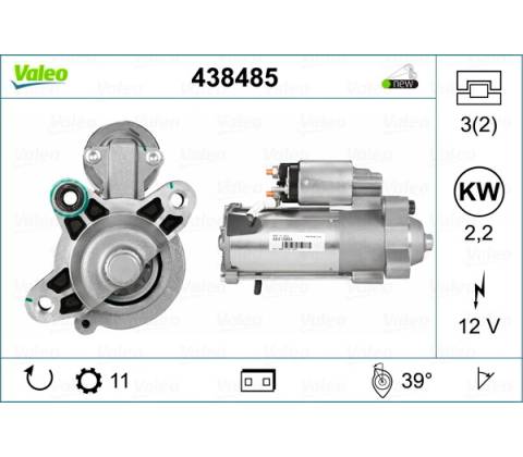 VALEO Startér 438485