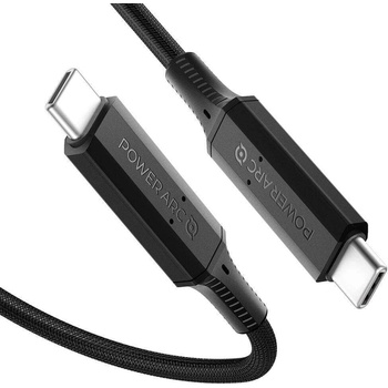 Spigen PB1800 PowerArc Wire 100W USB-C to USB-C - USB-C към USB-C кабел за устройства с USB-C порт (100 см) (черен)