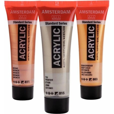 Efektné akrylové farby Amsterdam Standard Series Specialties 20 ml