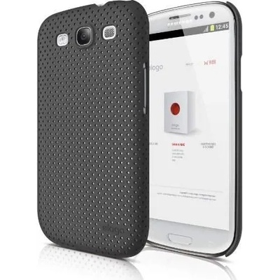 elago G5 Breathe Case and HD Professional Film - кейс и HD покритие за Samsung Galaxy S3 i9300 (черен)