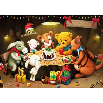 Yazz - Puzzle Winnie Christmas - 1 000 piese