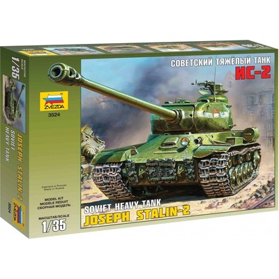 Zvezda Josef Stalin2 Soviet Heavy Tank Z3524 1:35