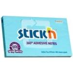 STICK'N Adhesive notebook 360 st. Blue 100 cards