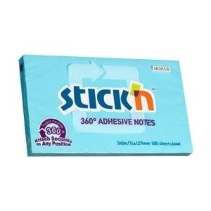 STICK'N Adhesive notebook 360 st. Blue 100 cards