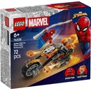 Image 1 of LEGO® Marvel - Spider-Man vs. Ghost Rider Motorcycle (76335)
