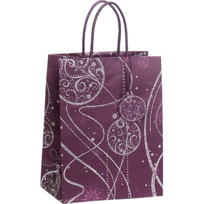 Argus vianočná darčeková taška DeLuxe Eco Friendly 18 × 23 cm - 1 kus