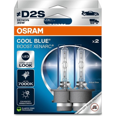 Osram xenonová výbojka D2S 35W XENARC Cool Blue BOOST BOX