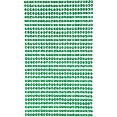 DP Craft Samolepící kamínky světle zelené 3mm 806ks