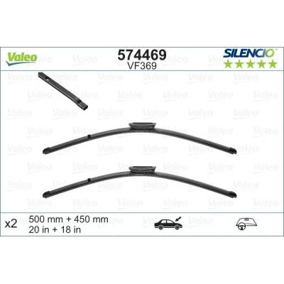 Valeo Silencio X-TRM 500+450 mm 574469 2 ks