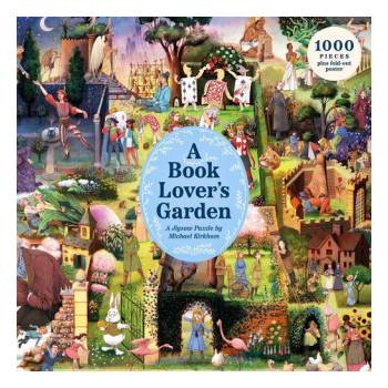 Laurence King A Book Lover's Garden 1000 Piece Puzzle | KIRKHAM MICHAEL