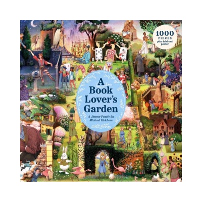 Laurence King A Book Lover's Garden 1000 Piece Puzzle | KIRKHAM MICHAEL
