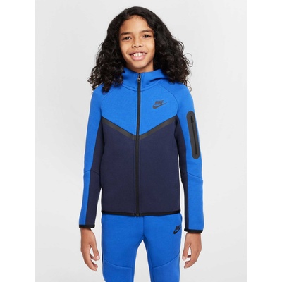 Nike Суитшърт b nsw tch flc fz - pd