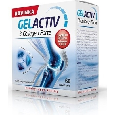 Salutem Pharma GelActiv 3 Collagen Forte 60 kapsúl