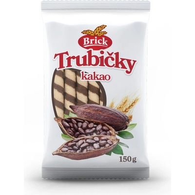 Brick Trubičky plněné kakao 150 g