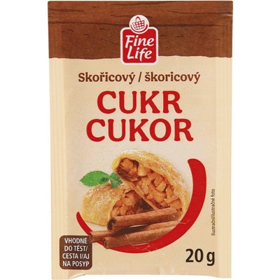 Fine Life Cukr skořicový 40 x 20 g