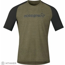 Norrøna fjørå equaliser lightweight tričko olive night