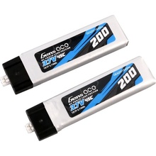 Gens ace LiPo 1S 200mAh 3,7V 1S1P HV 45C Molex Plug 2 ks