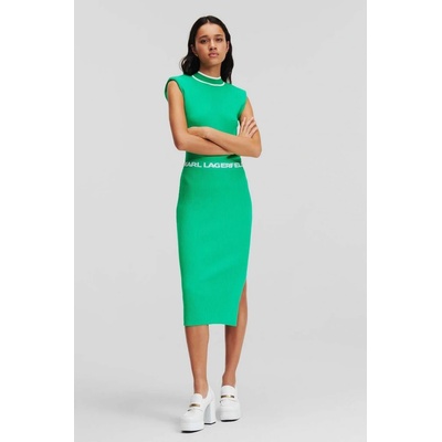 Karl Lagerfeld šaty 235W1310 zelená