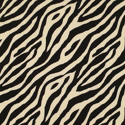 Úplet N6651, krémovo-černá zebra, š.155