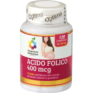 Optima Naturals Фолиева киселина таблетки - 120 таблетки