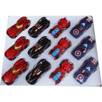 Image 1 of Леките коли на супер героите 1/42, четири модела