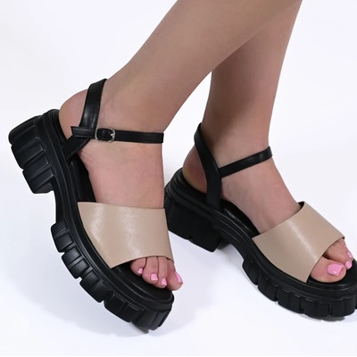 Сандали W037021 Beige