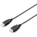 Equip Кабел за оборудване - 128850 (usb2.0, удължител a-a, мъжки/женски, двойно екраниран, 1, 8 м) (128850)