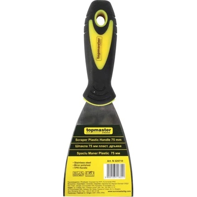 TOPMASTER ШПАКЛА С ПЛАСТМАСОВА ДРЪЖКА ТМР 80мм (320710)