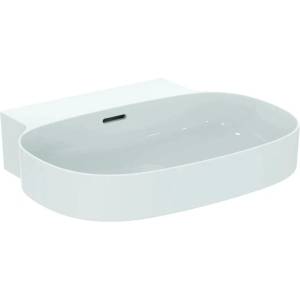 Ideal Standard Atelier Linda-X 60 см лъскава бяла мивка за стенен монтаж с отвор за преливник (T475601)