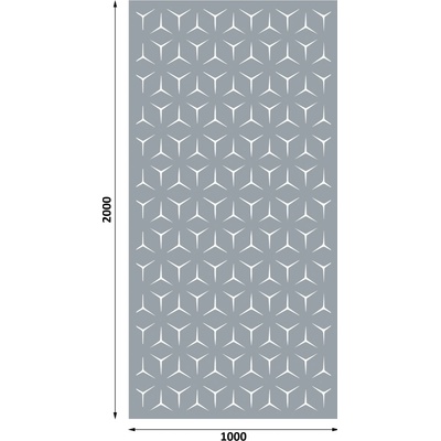 Hliníkový plech 1000 x 2000 x 3 mm, vzor 9131, bez úpravy