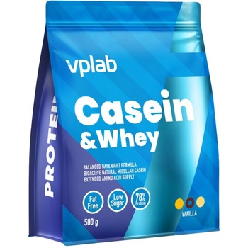 VPLab Casein & Whey [500 грама] Ванилия