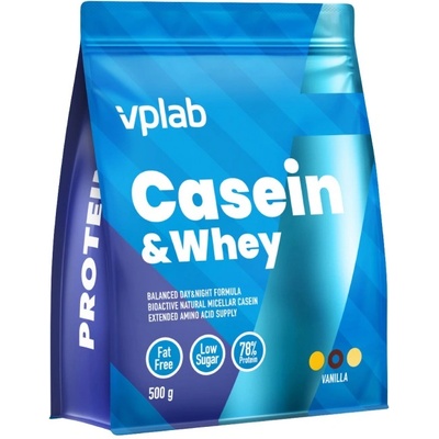 VPLab Casein & Whey [500 грама] Ванилия