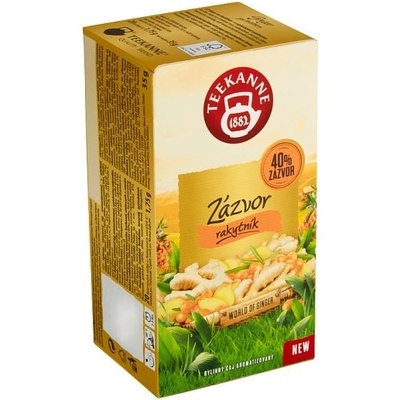 TEEKANNE Ginger Sea Buckthorn World of Ginger 20 vrecúšok 35 g