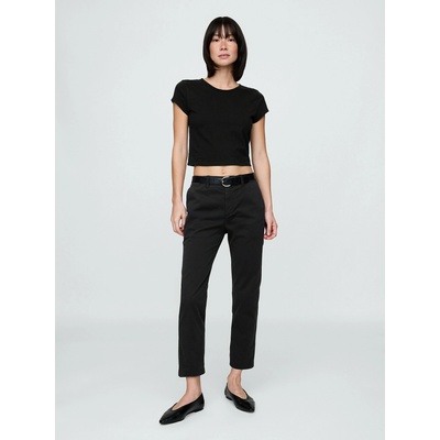 GAP Хаки панталони Mid Rise downtown GAP GAP | Cheren | ЖЕНИ | 12