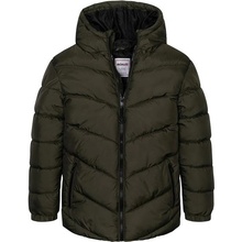 Minoti kabát chlapecký nylonvý Puffa 11COAT 16 khaki