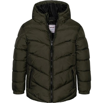 Minoti kabát chlapecký nylonvý Puffa 11COAT 16 khaki – Zboží Dáma