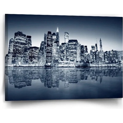 Sablio Obraz Nočný New York - 90x60 cm